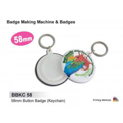 BBKC 58 58mm Button Badge (Keychain)